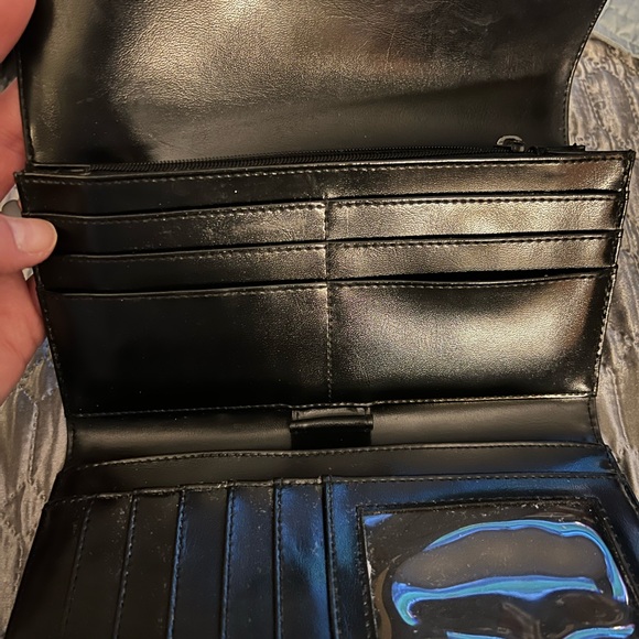 ESPRIT Vintage black leather wallet - used condition - Picture 5 of 5